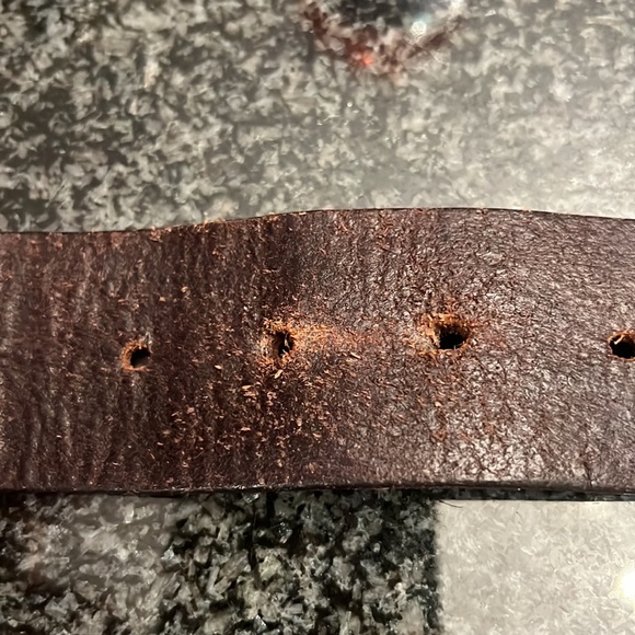 Linea Pelle embroidered leather love bird belt size LARGE - Picture 6 of 13